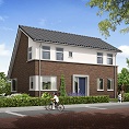 Nieuwbouw drie woningen te Keijenborg